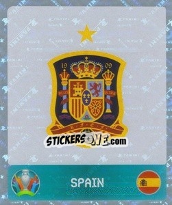 Figurina Logo - UEFA Euro 2020 Tournament Edition. 654 Stickers version - Panini