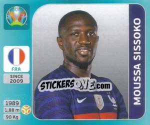 Figurina Moussa Sissoko - UEFA Euro 2020 Tournament Edition. 654 Stickers version - Panini