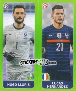 Figurina Hugo Lloris / Lucas Hernández