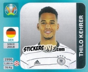 Sticker Thilo Kehrer - UEFA Euro 2020 Tournament Edition. 654 Stickers version n. 584 - Panini
