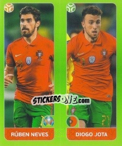 Sticker Rúben Neves / Diogo Jota