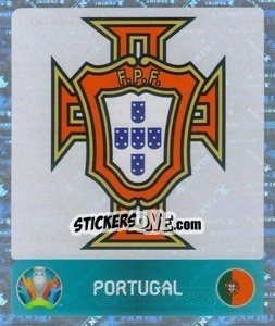 Figurina Logo - UEFA Euro 2020 Tournament Edition. 654 Stickers version - Panini