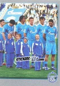 Sticker Команда - Russian Football Premier League 2011-2012 n. 135 - Panini
