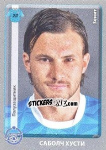 Cromo Саболч Хусти / Szabolcs Huszti - Russian Football Premier League 2011-2012 - Panini