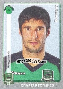 Figurina Спартак Гогниев - Russian Football Premier League 2011-2012 n. 176 - Panini