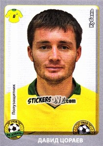 Cromo Давид Цораев - Russian Football Premier League 2011-2012 - Panini