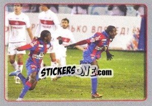 Sticker ЦСКА–Спартак - Russian Football Premier League 2011-2012 - Panini