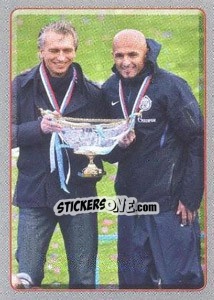 Sticker Лучано Спаллетти / Luciano Spalletti - Russian Football Premier League 2011-2012 n. 17 - Panini