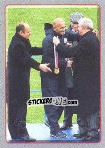 Sticker Лучано Спаллетти / Luciano Spalletti - Russian Football Premier League 2011-2012 n. 18 - Panini