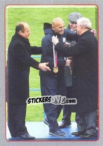 Sticker Лучано Спаллетти / Luciano Spalletti - Russian Football Premier League 2011-2012 - Panini