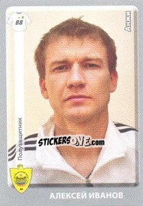 Sticker Алексей Иванов - Russian Football Premier League 2011-2012 - Panini