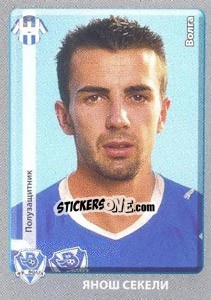 Sticker Янош Секели / Janos Szekely - Russian Football Premier League 2011-2012 - Panini