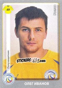 Sticker Олег Иванов - Russian Football Premier League 2011-2012 - Panini