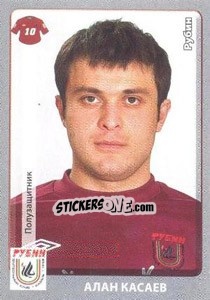 Figurina Алан Касаев - Russian Football Premier League 2011-2012 - Panini