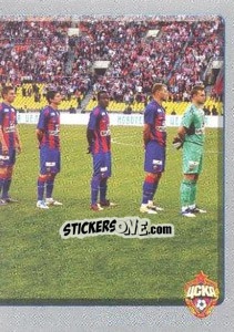 Sticker Команда - Russian Football Premier League 2011-2012 n. 410 - Panini