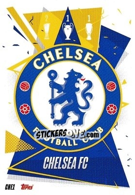 Sticker Team Badge - UEFA Champions League 2020-2021. Match Attax n. CHE1 - Panini