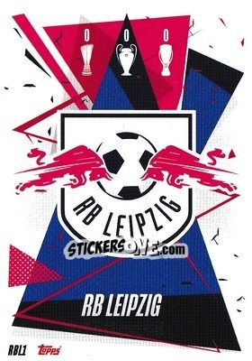 Sticker Team Badge - UEFA Champions League 2020-2021. Match Attax n. RBL1 - Panini