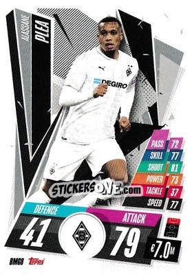 Sticker Alassane Plea - UEFA Champions League 2020-2021. Match Attax n. BMG8 - Panini