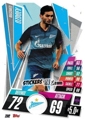 Sticker Magomed Ozdoev - UEFA Champions League 2020-2021. Match Attax n. ZEN2 - Panini