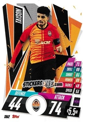 Sticker Taison - UEFA Champions League 2020-2021. Match Attax n. SHA2 - Panini