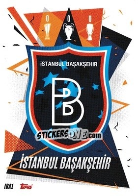 Sticker Team Badge - UEFA Champions League 2020-2021. Match Attax n. IBA1 - Panini