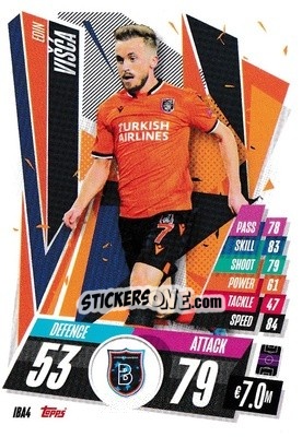 Sticker Edin Višca - UEFA Champions League 2020-2021. Match Attax n. IBA4 - Panini