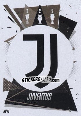 Sticker Team Badge - UEFA Champions League 2020-2021. Match Attax n. JUV1 - Panini