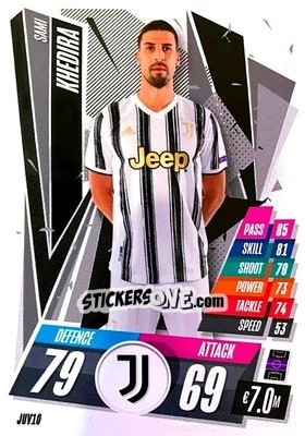 Sticker Sami Khedira - UEFA Champions League 2020-2021. Match Attax - Panini
