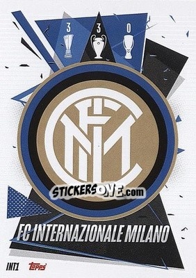 Sticker Team Badge - UEFA Champions League 2020-2021. Match Attax n. INT1 - Panini