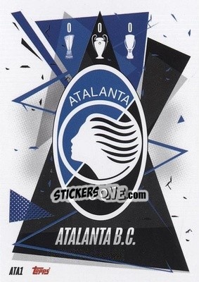 Figurina Team Badge - UEFA Champions League 2020-2021. Match Attax - Panini