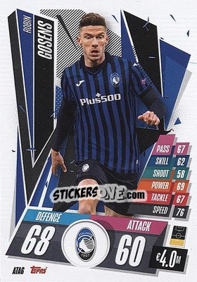 Sticker Robin Gosens - UEFA Champions League 2020-2021. Match Attax n. ATA6 - Panini