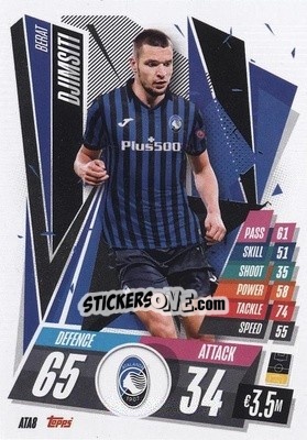 Sticker Berat Djimsiti - UEFA Champions League 2020-2021. Match Attax n. ATA8 - Panini