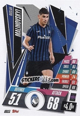 Sticker Ruslan Malinovskyi - UEFA Champions League 2020-2021. Match Attax n. ATA13 - Panini
