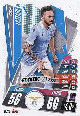 Sticker Manuel Lazzari - UEFA Champions League 2020-2021. Match Attax n. LAZ13 - Panini