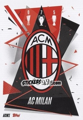 Sticker Team Badge - UEFA Champions League 2020-2021. Match Attax n. ACM1 - Panini