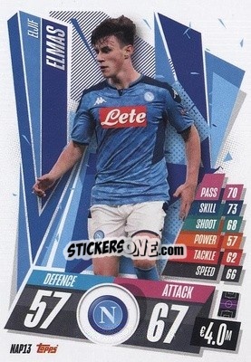 Sticker Eljif Elmas - UEFA Champions League 2020-2021. Match Attax n. NAP13 - Panini