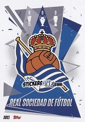 Sticker Team Badge - UEFA Champions League 2020-2021. Match Attax n. SOC1 - Panini