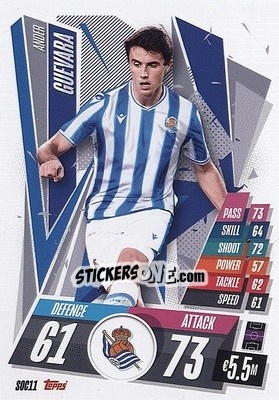 Sticker Ander Guevara - UEFA Champions League 2020-2021. Match Attax n. SOC11 - Panini