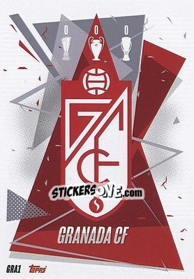 Figurina Team Badge - UEFA Champions League 2020-2021. Match Attax n. GRA1 - Panini