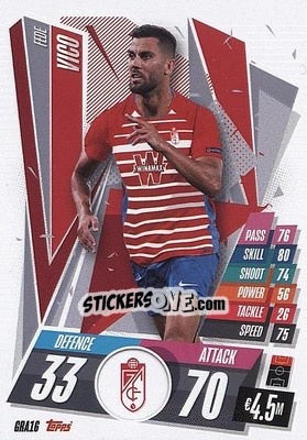 Sticker Fede Vico - UEFA Champions League 2020-2021. Match Attax - Panini