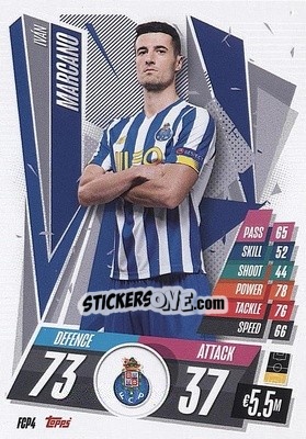 Sticker Iván Marcano - UEFA Champions League 2020-2021. Match Attax n. FCP4 - Panini