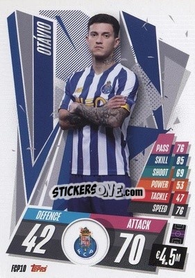 Sticker Otavio - UEFA Champions League 2020-2021. Match Attax n. FCP10 - Panini