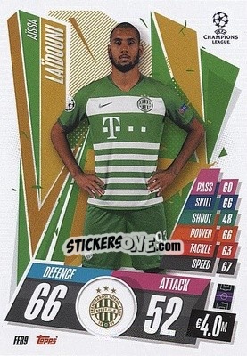 Sticker Aissa Laidouni - UEFA Champions League 2020-2021. Match Attax - Panini