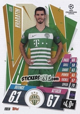 Figurina Ihor Kharatin - UEFA Champions League 2020-2021. Match Attax - Panini