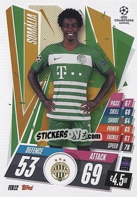 Cromo Somalia - UEFA Champions League 2020-2021. Match Attax - Panini