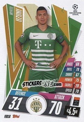 Sticker Myrto Uzuni - UEFA Champions League 2020-2021. Match Attax n. FER16 - Panini
