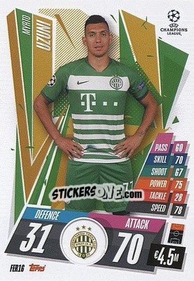 Sticker Myrto Uzuni - UEFA Champions League 2020-2021. Match Attax - Panini