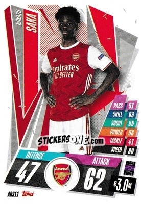 Figurina Bukayo Saka