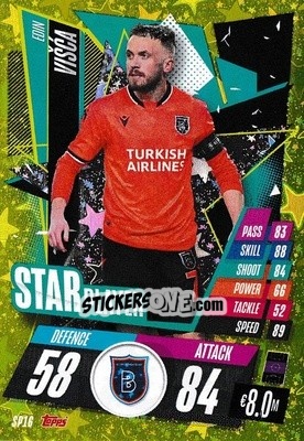 Sticker Edin Višca - UEFA Champions League 2020-2021. Match Attax n. SP16 - Panini