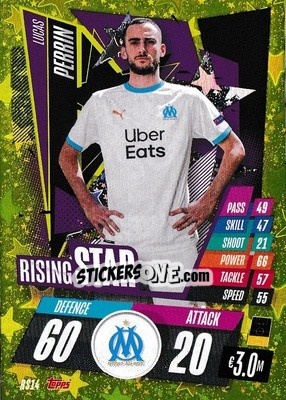 Sticker Lucas Perrin - UEFA Champions League 2020-2021. Match Attax - Panini